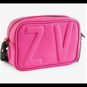 Zadig and voltaire pink bag size S